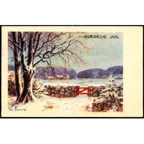 Franz Sedivy - Gldelig Jul - Stender Serie 561 - Brugt