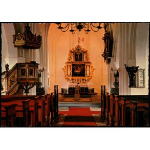 Kerteminde - Interi�r Sct. Laurentius Kirke - Einar Hansens Bogh. 143 505 003 - Ubrugt