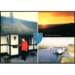 Postbud i Dannemare - Helge Petersens Bogtrykkeri u/n - Ubrugt