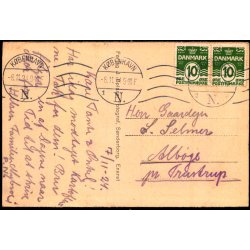 Soldaterforeningens Flagmast. S�nderborg i Baggrunden - J. Bolsen u/n - Brugt