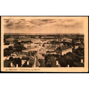 K�benhavn - Amalienborg og Havnen - Chr. Olsen 40