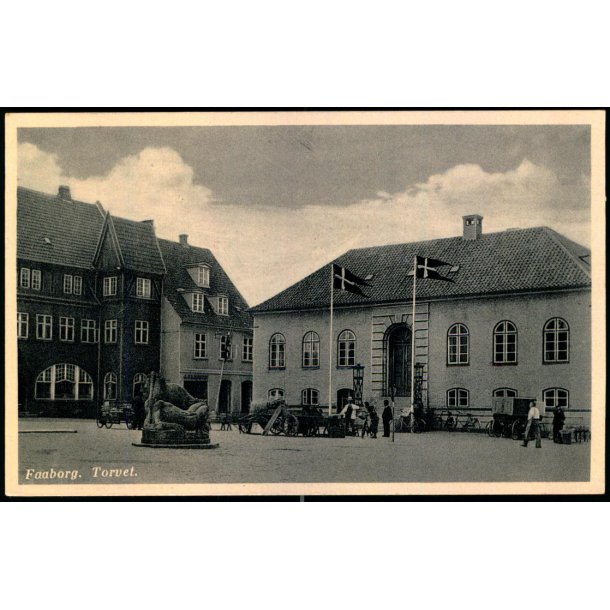 Faaborg - Torvet - Bogh. Ole Bager 13353 - Ubrugt