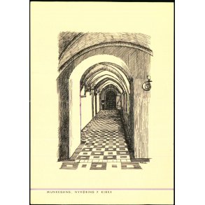 Munkegang - Nyk�bing F. - Kirke - Plan Tryk u/n - Ubrugt