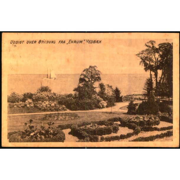 Udsigt over resund fra Enrum - Vedbk - Turck 190 - Brugt