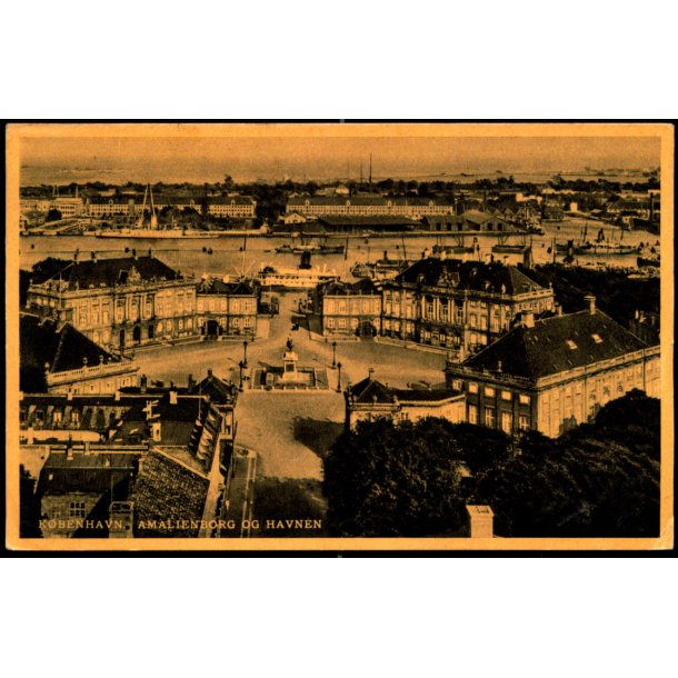 K�benhavn - Amalienborg og Havnen - Chr. Olsen 40