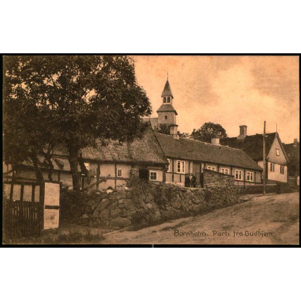 Bornholm - Parti fra Gudhjem - Frits Srensens Bogh. 2144