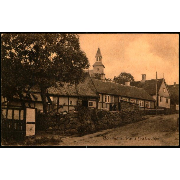 Bornholm - Parti fra Gudhjem - Frits Srensens Bogh. 688