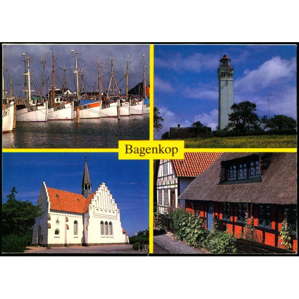 Bagenkop - Kartonkort u/n