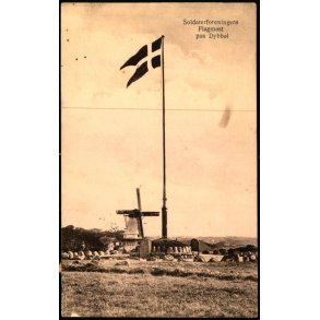 Soldaterforeningens Flagmast paa Dybb�l - J. Bolsen 59 - Brugt