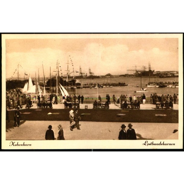 K�benhavn - Lystbaadehavnen - John Meinckes Kunstforlag 125