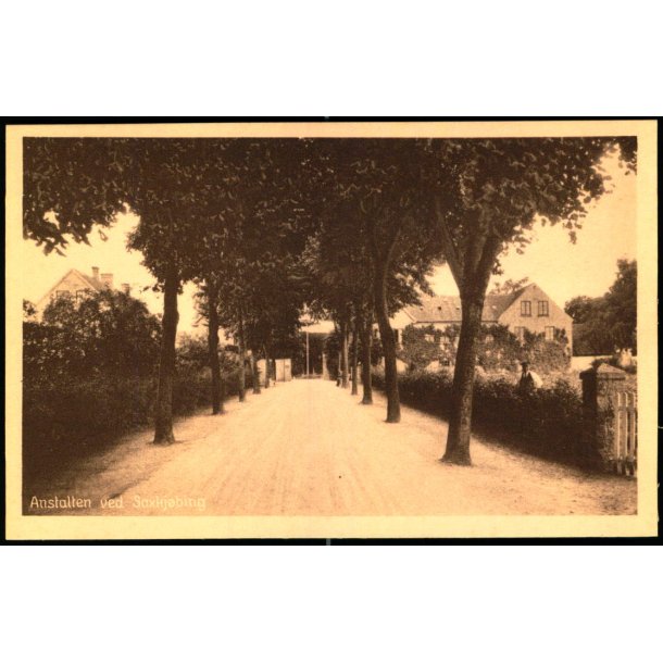 Anstalten ved Saxk�bing - Thaaning Steffensens Bogh. 61542 - Ubrugt