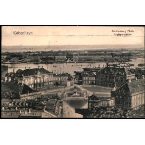K�benhavn - Amalienborg Plads - Fugleperspektiv - Budtz M�ller 270