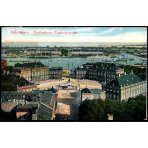 K�benhavn - Amalienborg Plads - ( Fugleperspektiv ) - Alex Vincent 31