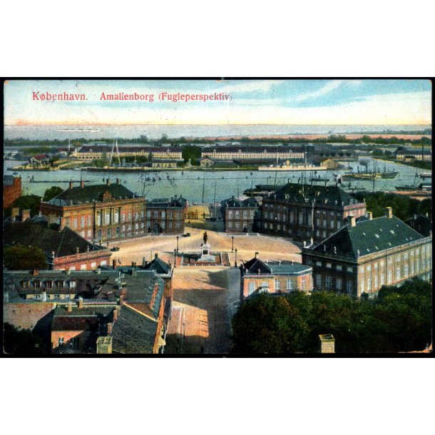 K�benhavn - Amalienborg Plads - ( Fugleperspektiv ) - Alex Vincent 31