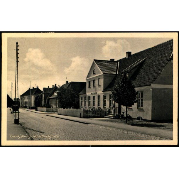  Saxkj�bing - Raadhusgade - Carl Christiansens Bogh. 79339
