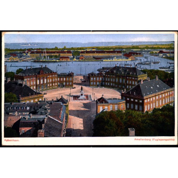 K�benhavn - Amalienborg Plads - ( Fugleperspektiv ) - Alex Vincent 31