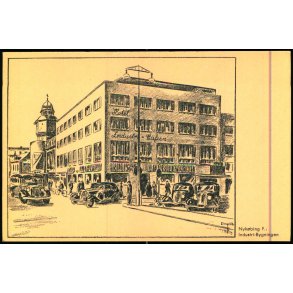 Nyk�bing F. - Industribygningen - A. Arnold-Larsens Bogh.  u/n - Ubrugt
