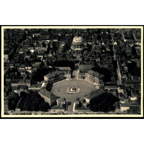 K�benhavn - Udsigt over Amalienborg Slot og Marmorkirken - Stender 1057