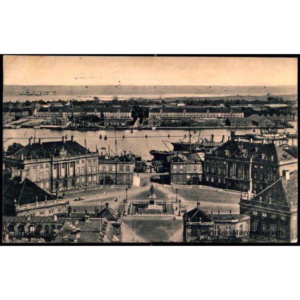 K�benhavn -  Udsigt fra Marmorkirken - Johs. Koren 4049