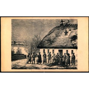 En Musicerende Cavalleri-Piket i Oster-Dybb�l - Julius Simonsen 10209 - Ubrugt