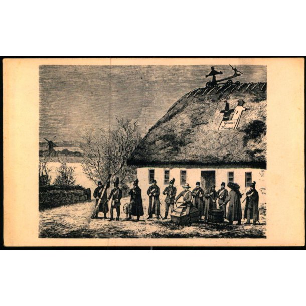 En Musicerende Cavalleri-Piket i Oster-Dybb�l - Julius Simonsen 10209 - Ubrugt