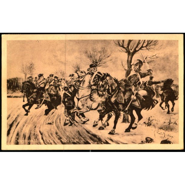 Dragonen Niels Kjeldsen 28/2 1864 - Dragonfoeeningen u/n - Brugt