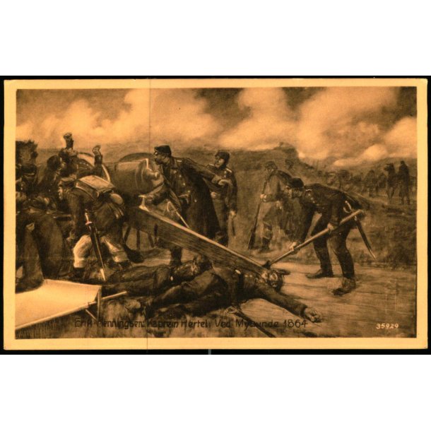 Erik Henningsen : Kaptein Hertel ved Mysunde 1864 - Stender 35929 - Ubrugt