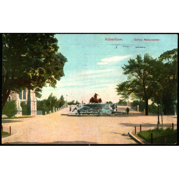 Kbenhavn - Gefion Monumentet - N.N. 162
