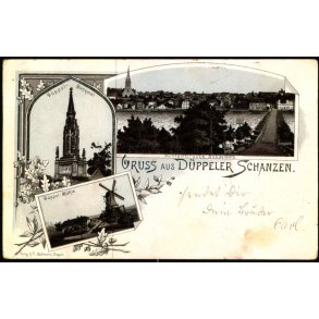 Gruss aus D�ppeler Schanzen - H.F. Kaatmann u/n - Brugt