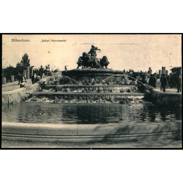 Kbenhavn - Gefion Monumentet u/n