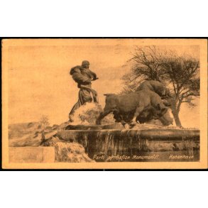 Parti af Gefion Monumentet - K�benhavn - u/n