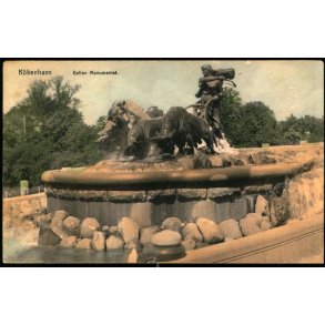 Kbenhavn - Gefion Monumentet u/n