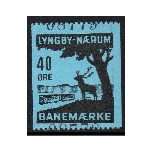 Lyngby - Nrum - Banemrke - 40 re - Ustemplet