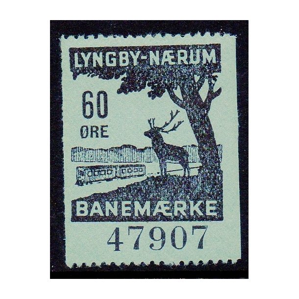 Lyngby - Nrum - Banemrke - 60 re - Ustemplet