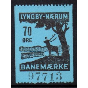 Lyngby - Nrum - Banemrke - 70 re - Ustemplet