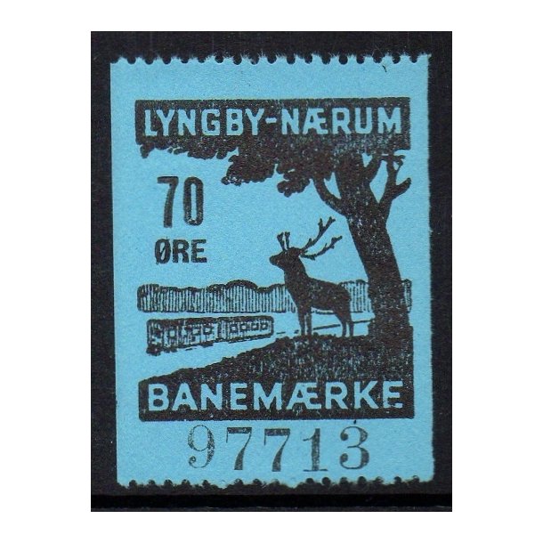 Lyngby - Nrum - Banemrke - 70 re - Ustemplet