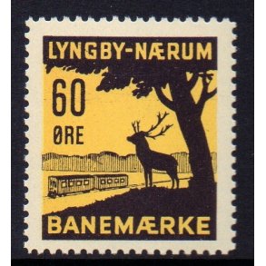 Lyngby - Nrum - Banemrke - 60 re - Ustemplet