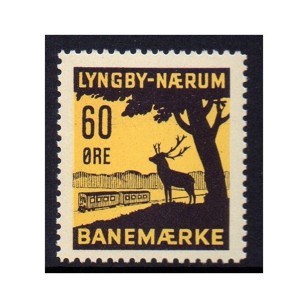 Lyngby - Nrum - Banemrke - 60 re - Ustemplet