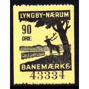 Lyngby - Nrum - Banemrke - 90 re - Ustemplet