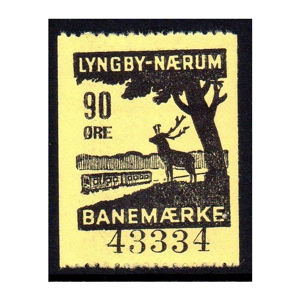 Lyngby - Nrum - Banemrke - 90 re - Ustemplet