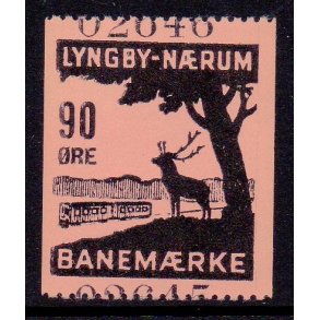 Lyngby - Nrum - Banemrke - 90 re - Ustemplet