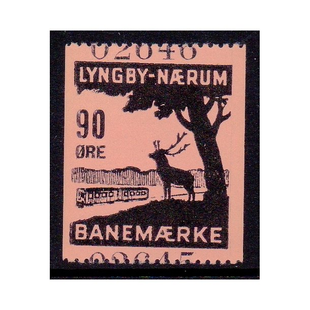 Lyngby - Nrum - Banemrke - 90 re - Ustemplet
