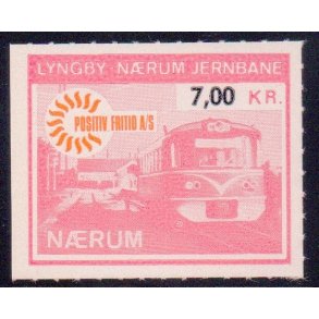 Lyngby - Nrum - Jernbane - Banemrke - 700 re - Ustemplet