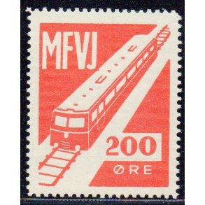 Mariager - Faarup - Viborg - Jernbane - Banemrke - 200 re - Ustemplet