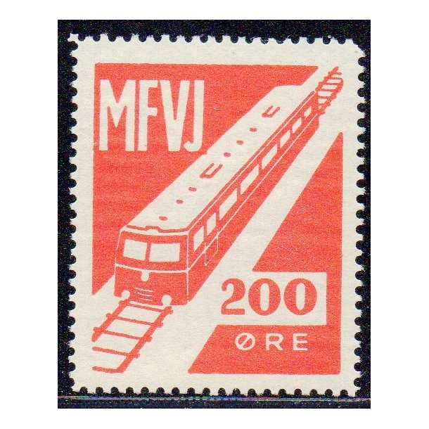 Mariager - Faarup - Viborg - Jernbane - Banemrke - 200 re - Ustemplet