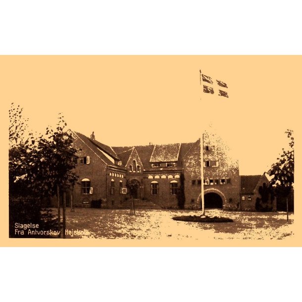 Slagelse - Fra Antvorskov H�jskole - Stender 42978 - Ubrugt