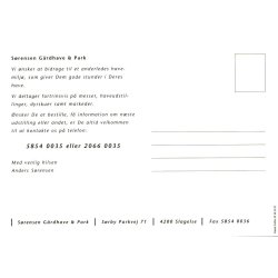 S�rensen - G�rdhave og Park - u/n - Ubrugt
