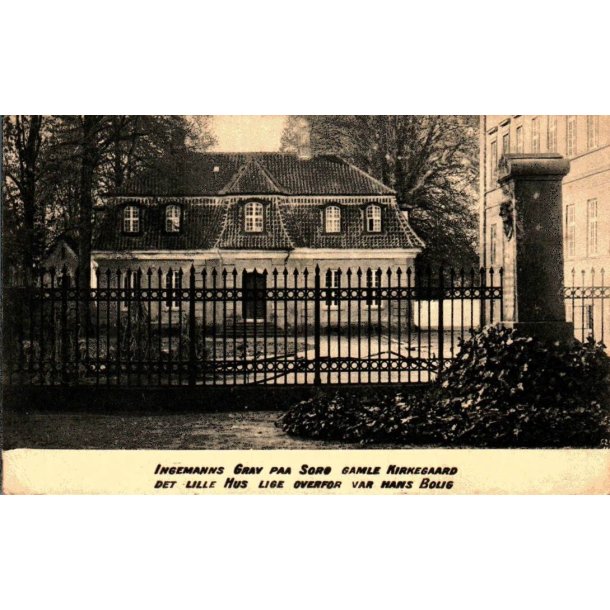 Ingemanns Grav paa Sor gamle Kirkegaard - N.P. Larsen u/n - Brugt