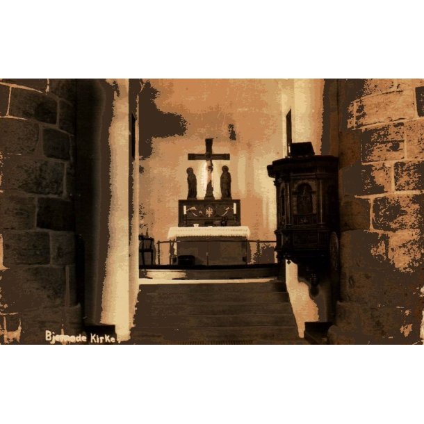 Bjernede Kirke - Fotokort u/n - Ubrugt