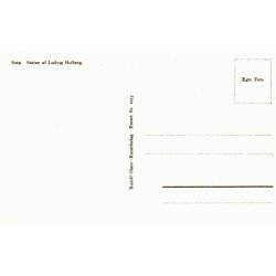 Sor - Statue af Ludvig Holberg -  Rudolf Olsen 1073 - Ubrugt